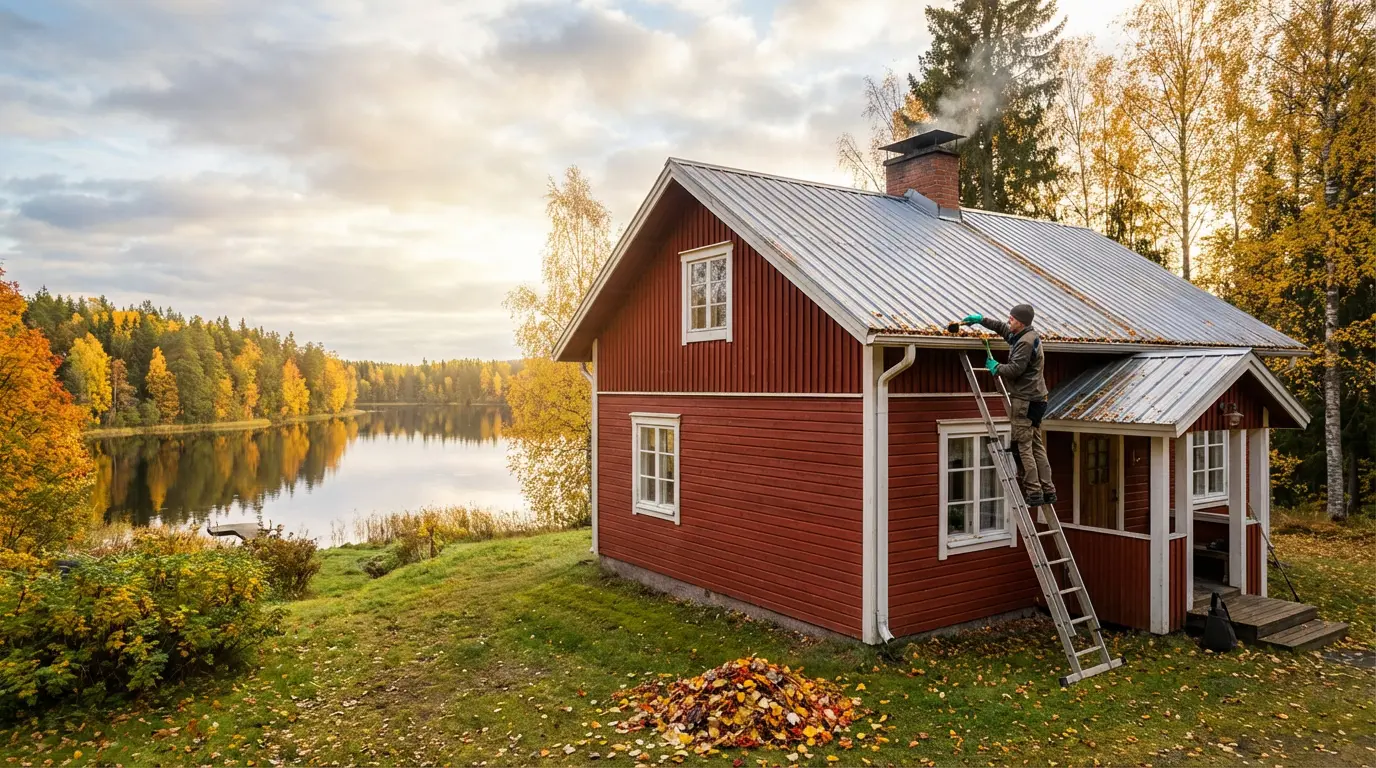 Katon kausihuollon tarkistuslista: Syysvalmistelut