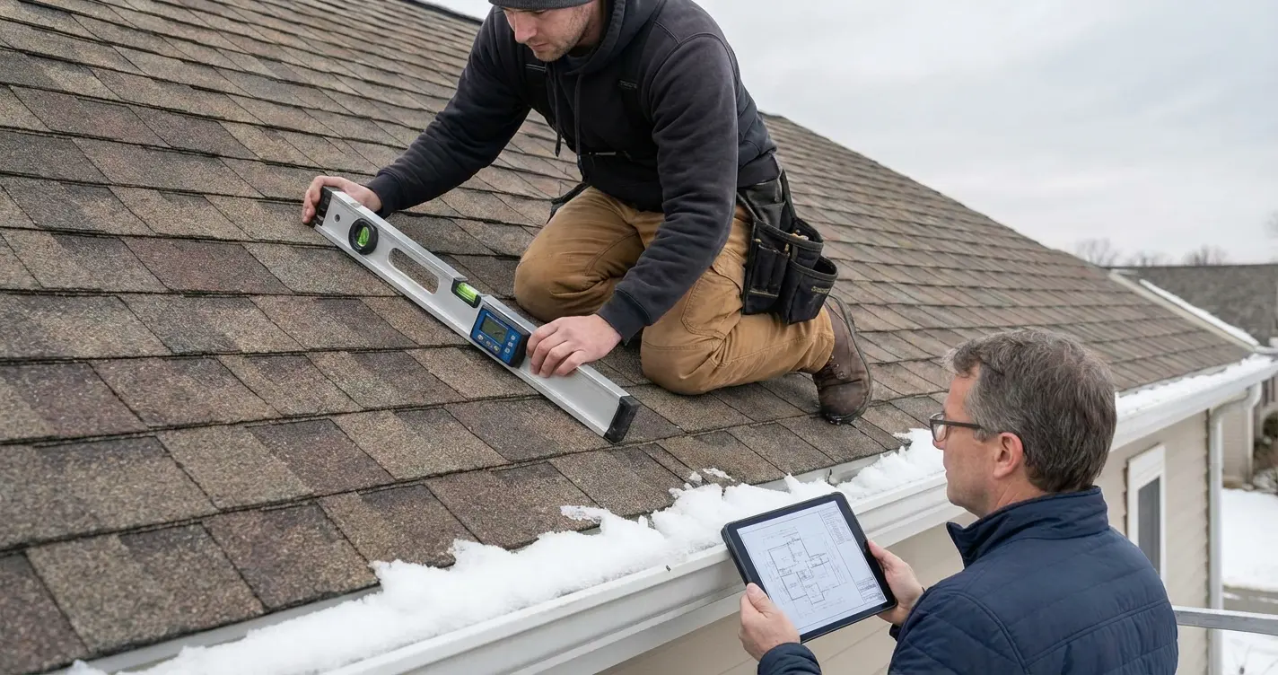 Kattokaltevuus – Miten mitataan ja miten se tulee huomioida